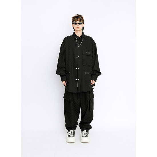 MWM Ανδρικό πουκάμισο Overshirt With Chain